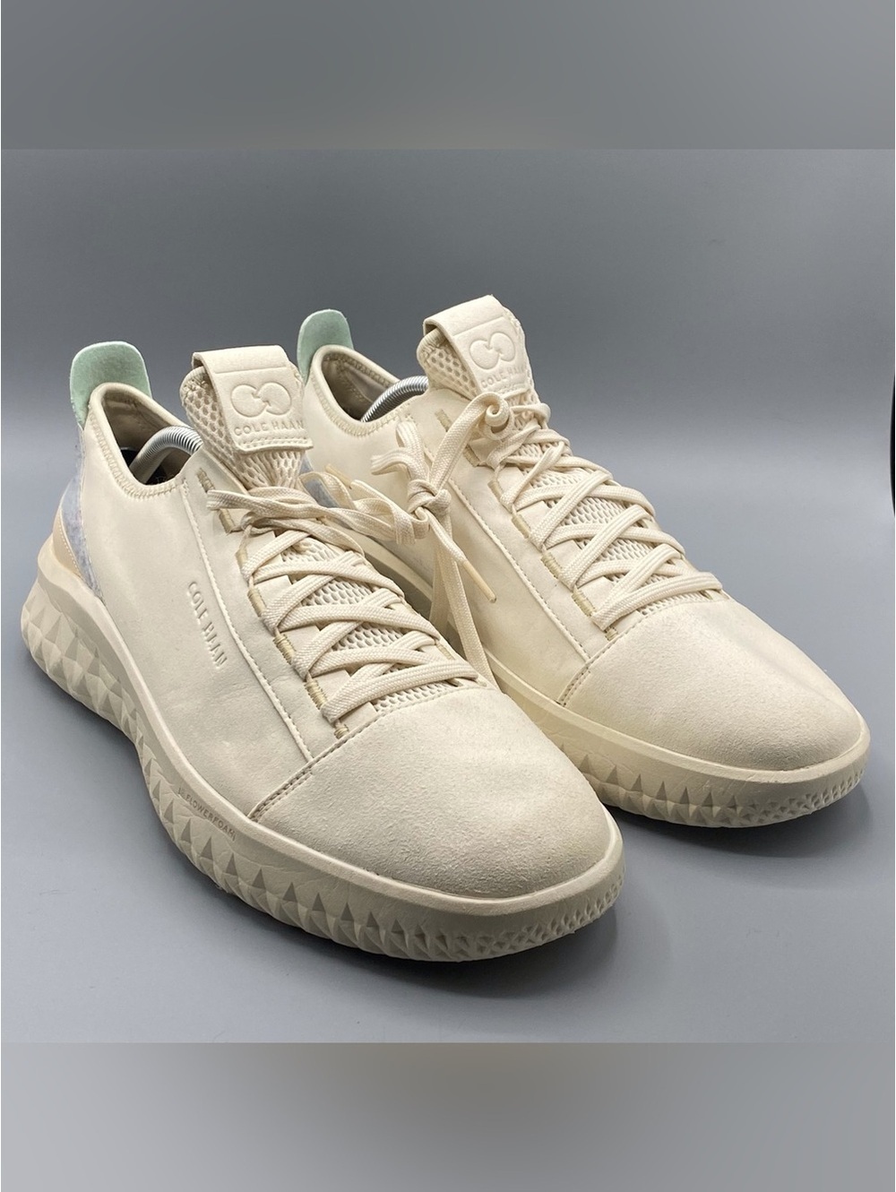 Cole Haan Men's Generation ZeroGrand II Birch White Sneakers
